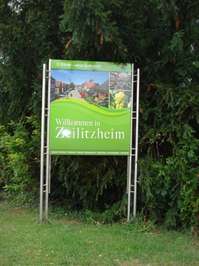 Ferienwohnung Troeppner Kolitzheim Exteriör bild